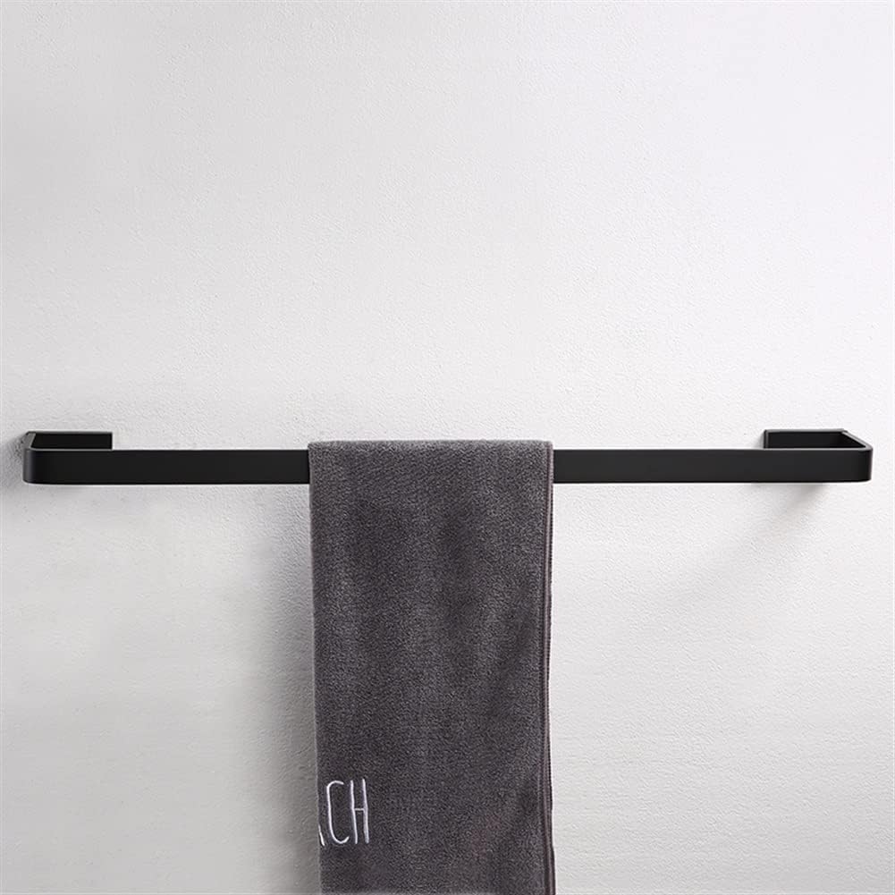 ANNBKA Matte Black Copper Towel Bar 30cm