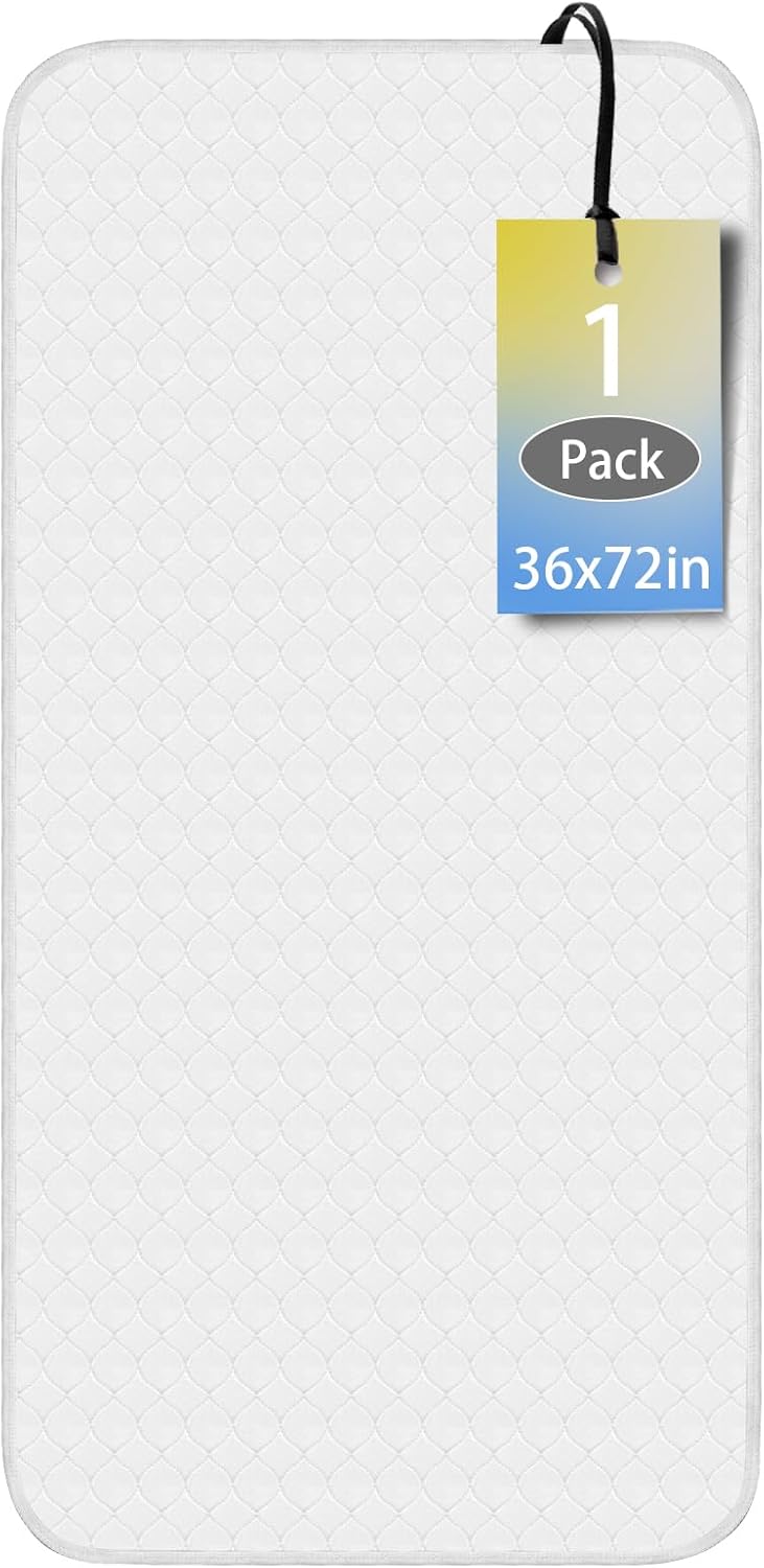 Brosive Washable Bed Pads 72x36 for Adults Kids Dogs