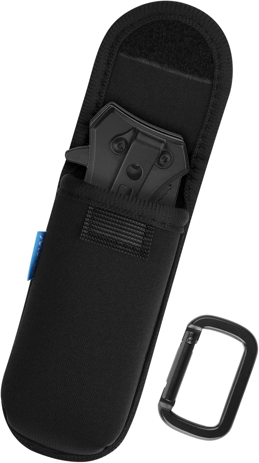 Xxerciz 4 Inch Pocket Knife Sheath with Carabiner