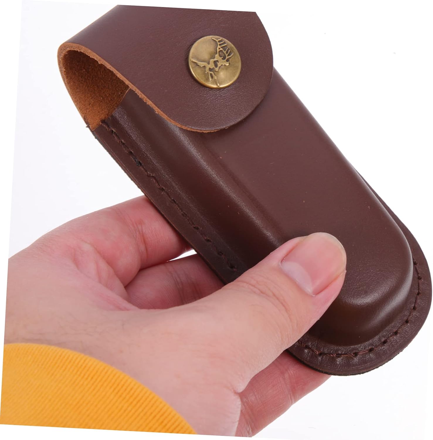 WOONEKY Leather Belt Cutter Holder Tool Pouch