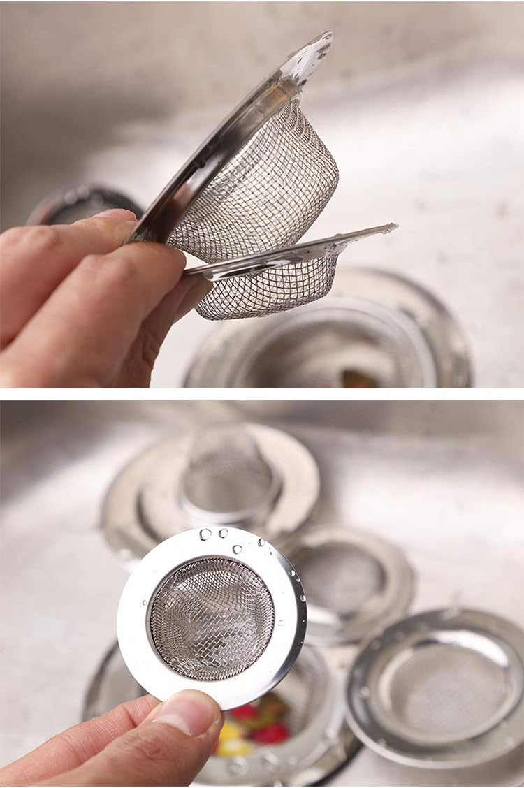 Feeke 2 Pack Sink Strainer Hair Catcher