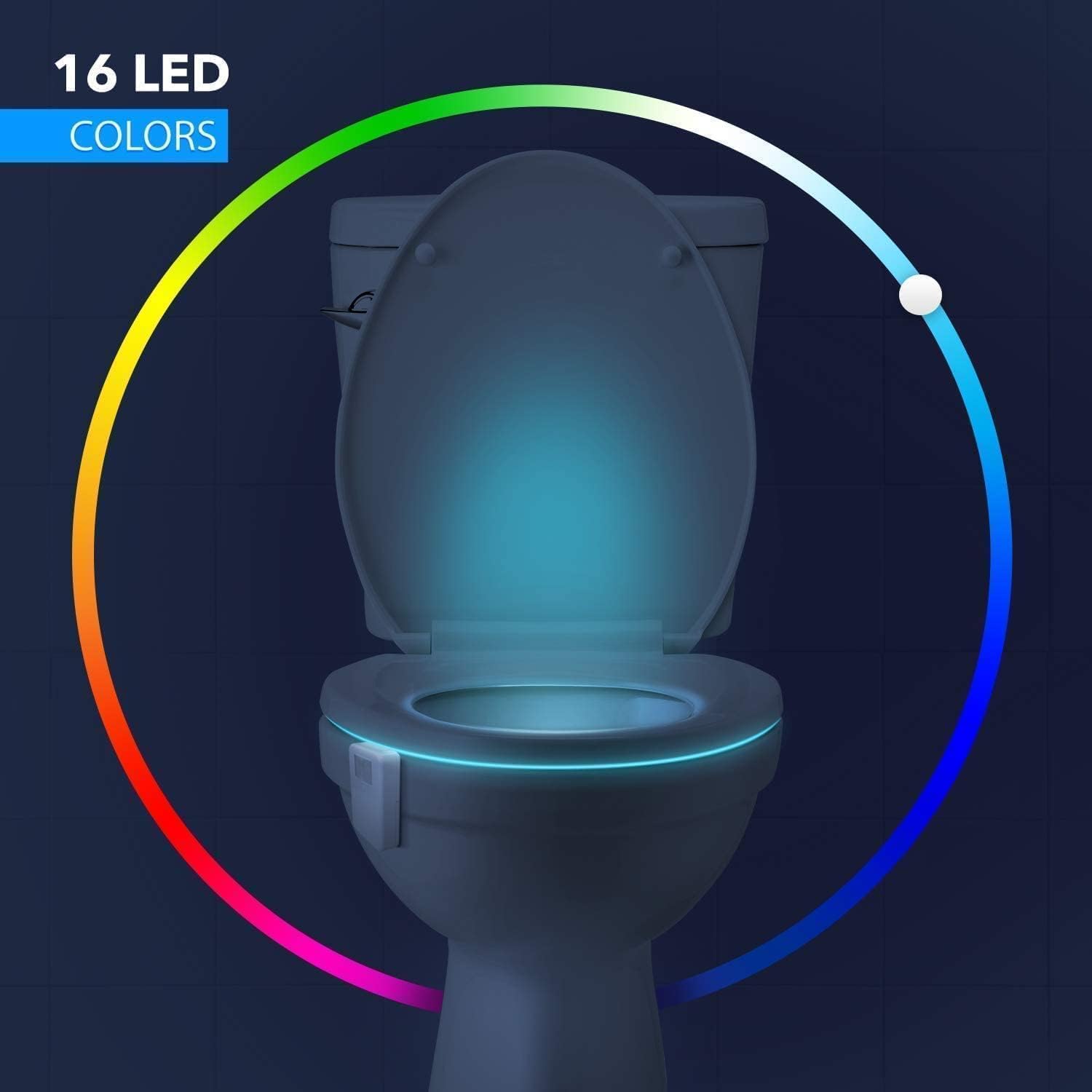 Chunace Toilet Bowl Night Light with Motion Sensor 1