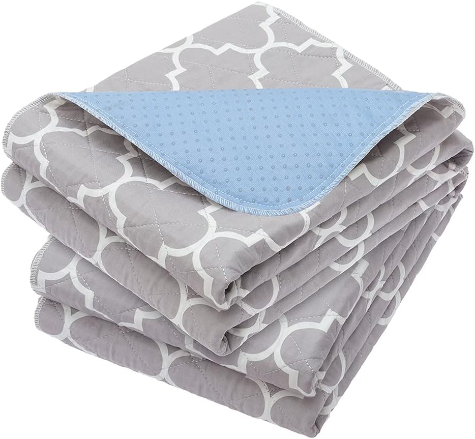 OUTCREATOR Washable Bed Pads 34 x 56 Pack of 2