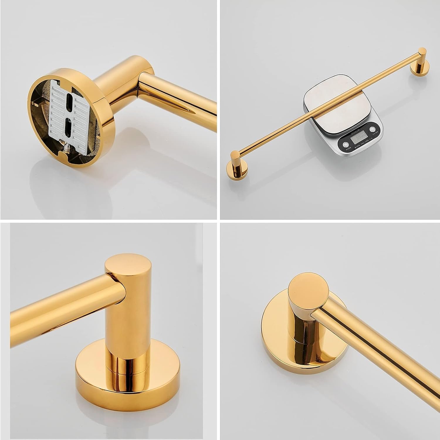 TiStm Towel Rack Wall Mounted Stainless Steel 30Cm