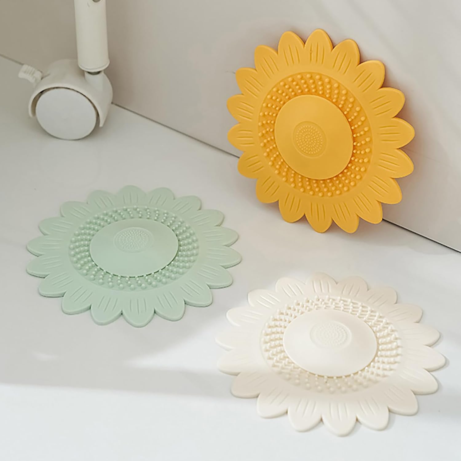 Hair Catcher Shower Drain Cover Protector Silicone
