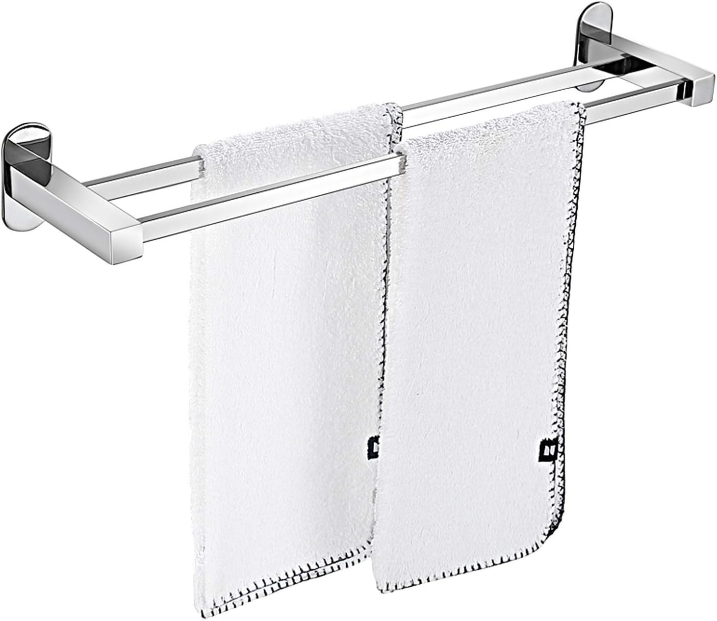 Stainless Steel Double Towel Bar 40Cm for Bathroom Hotel