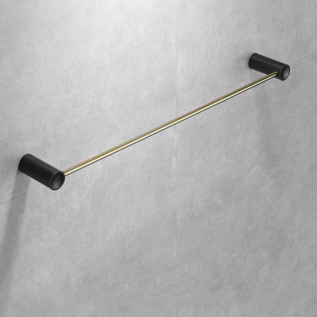 ANNBKA Black Gold Towel Bar Bathroom Pendant