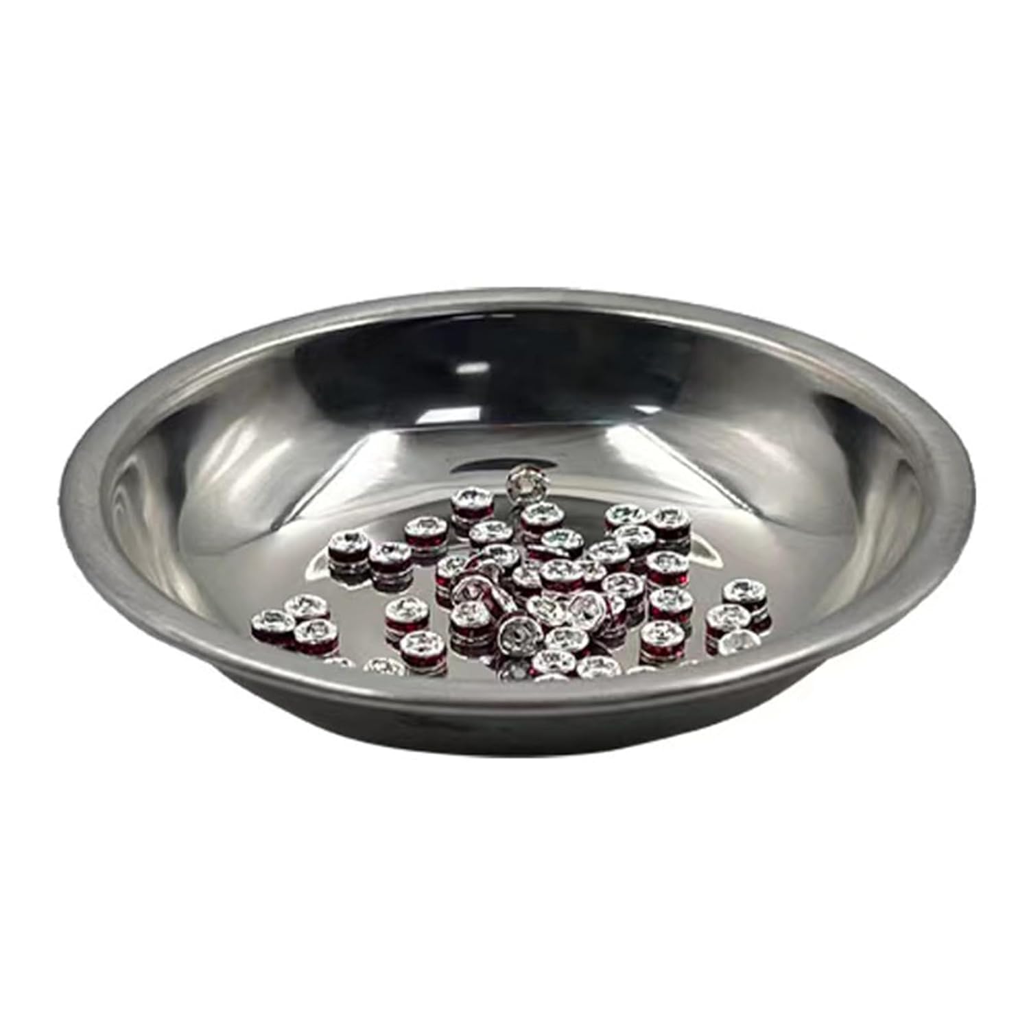 2 Pieces Stainless Steel Small Weighing Trays for Digital Scales