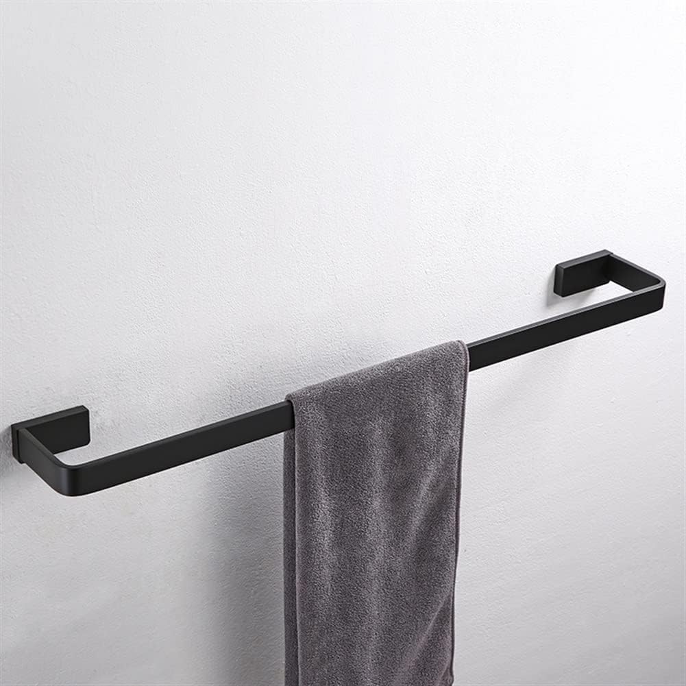 ANNBKA Matte Black Copper Towel Bar 30cm