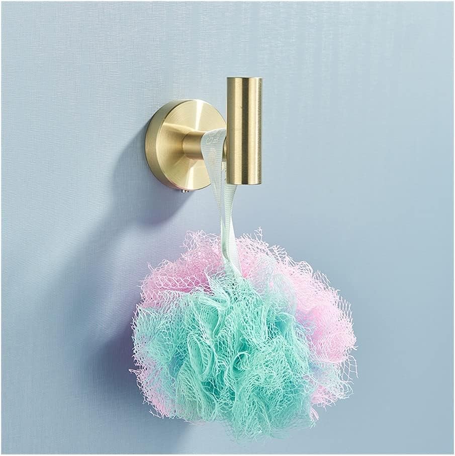 ANNBKA Brushed Gold Bathroom Towel Bar Set 1