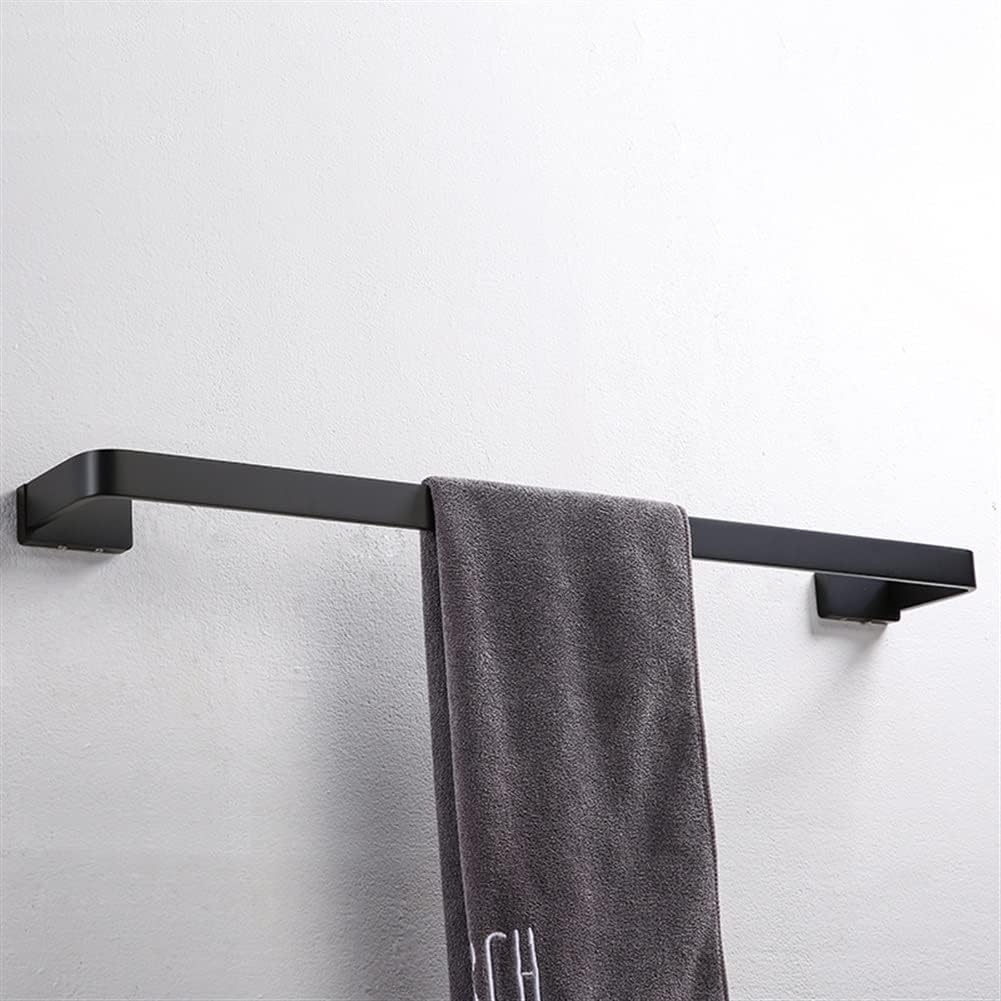 ANNBKA Matte Black Copper Towel Bar 30cm