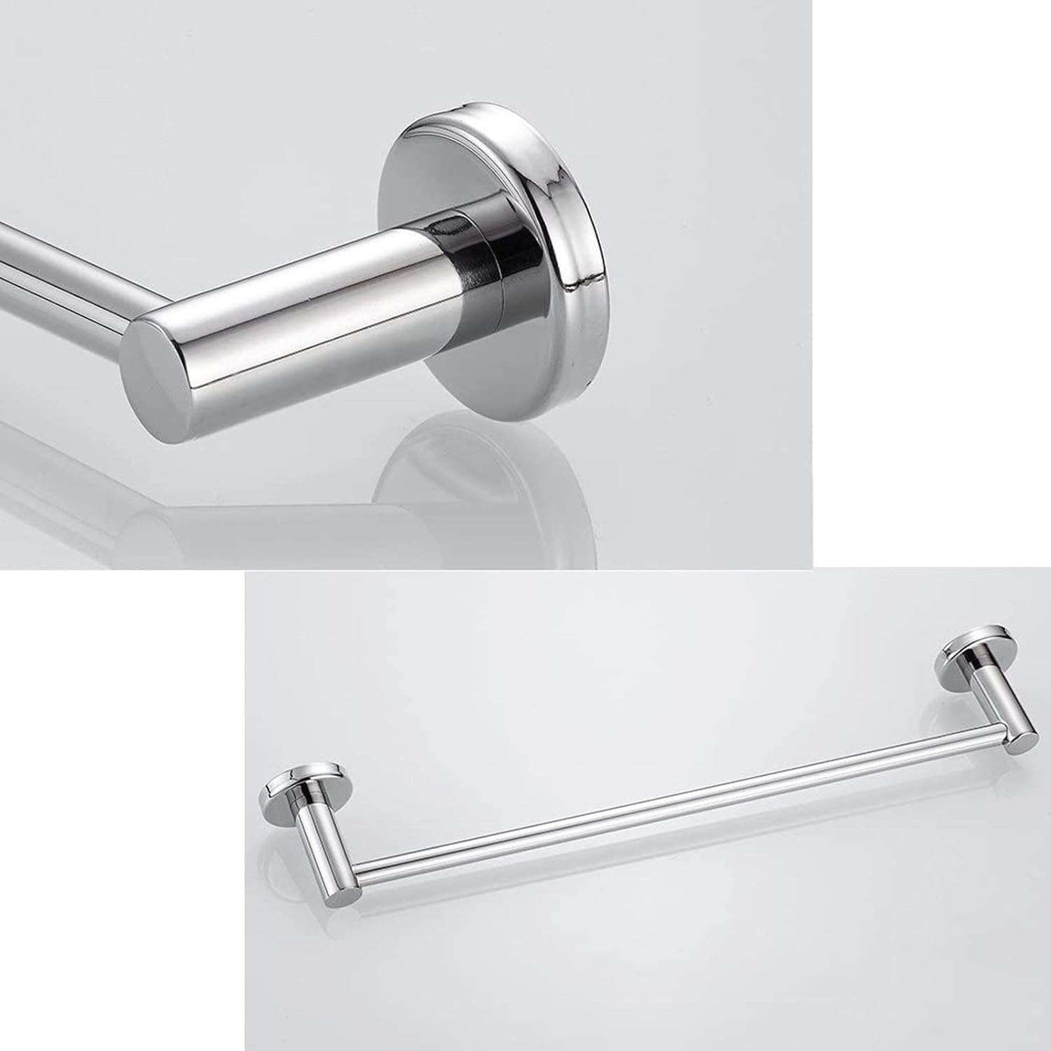 BOCbco Towel Rail 40Cm Stainless Steel Single Holder Bar