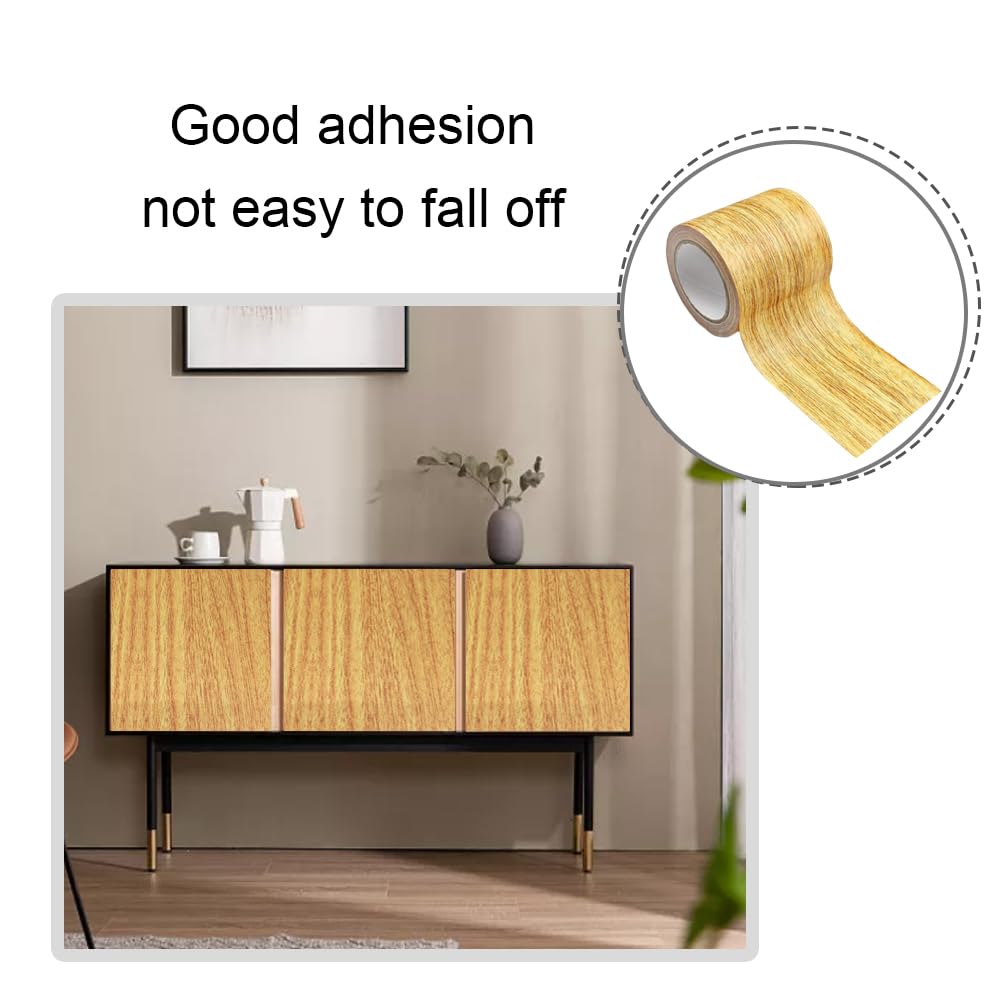 PENKOHOME Wood Grain Floor Repair Duct Tape Roll