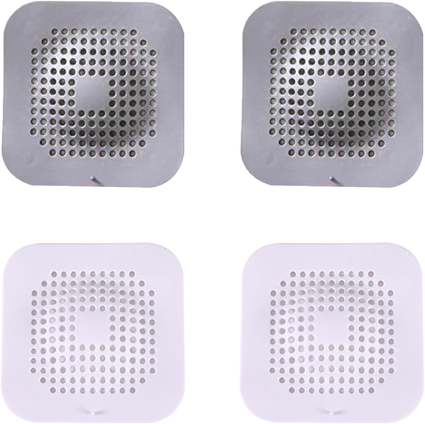 YIWULA 4 Pack Hair Drain Catcher