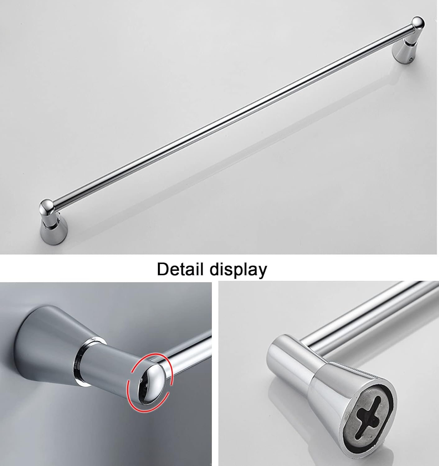 TiStm Copper Towel Bar Wall Mounted