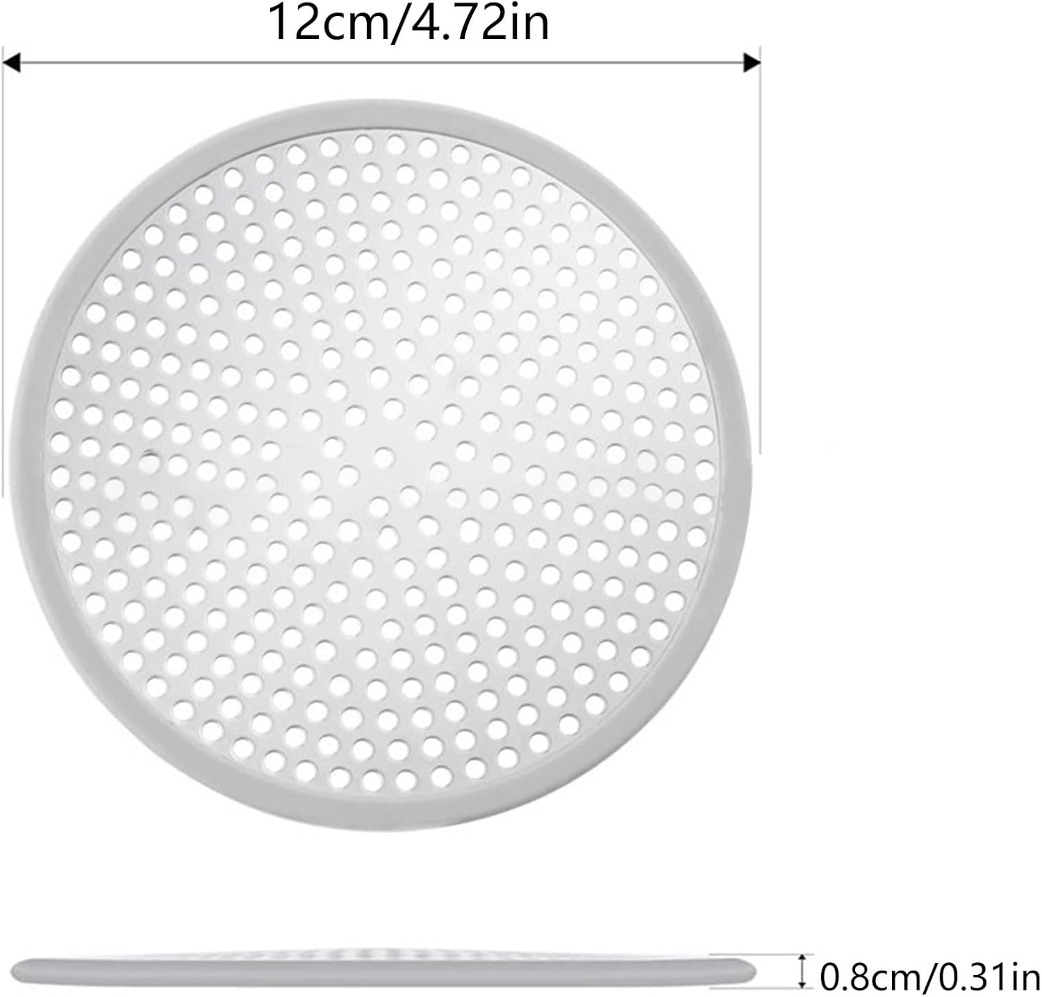 Amaping Shower Hair Catcher 12cm12cm Stainless Steel