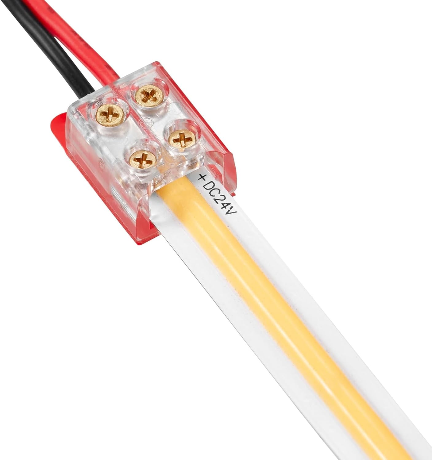 Threetwofour 10mm 2Pin LED Strip Connector 15Pac