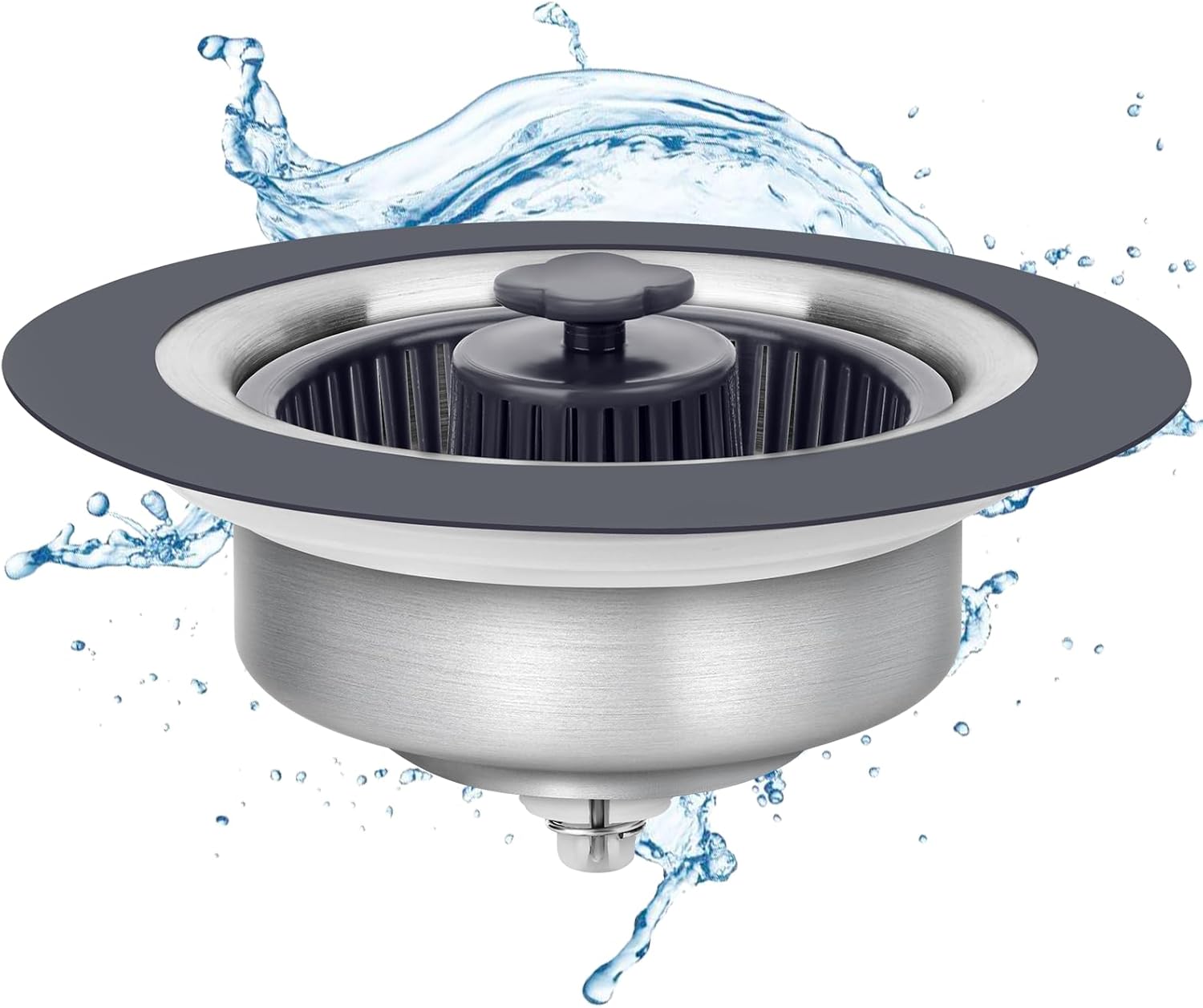Semour 3 in 1 Kitchen Sink Drain Strainer Stopper 1