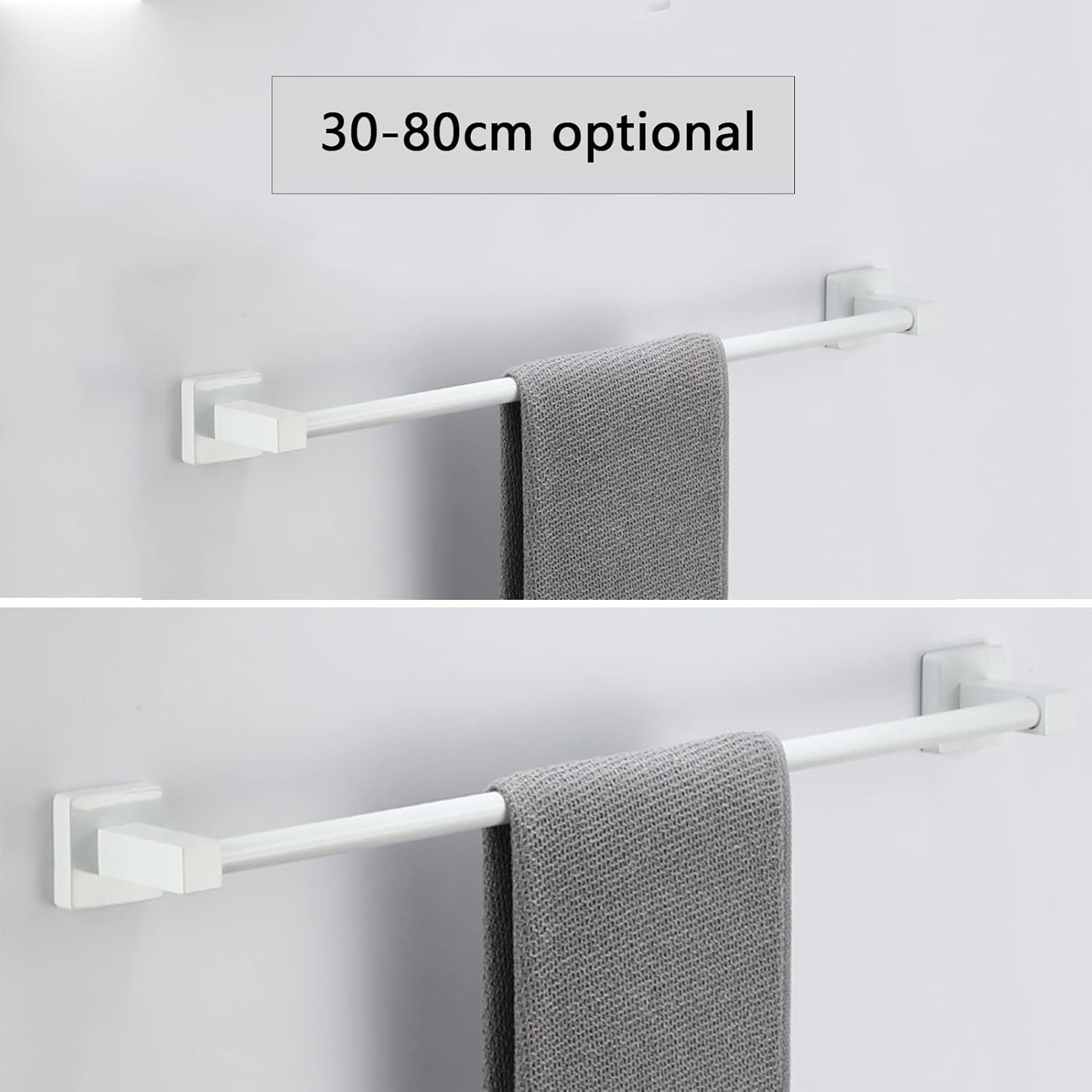 Stainless Steel Towel Bar Rail - 304 Stainless Steel Wall Mounted Towel Holder