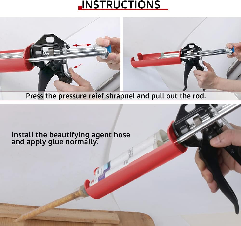CJGQ Epoxy Gun 400 mL Dual Component Applicator
