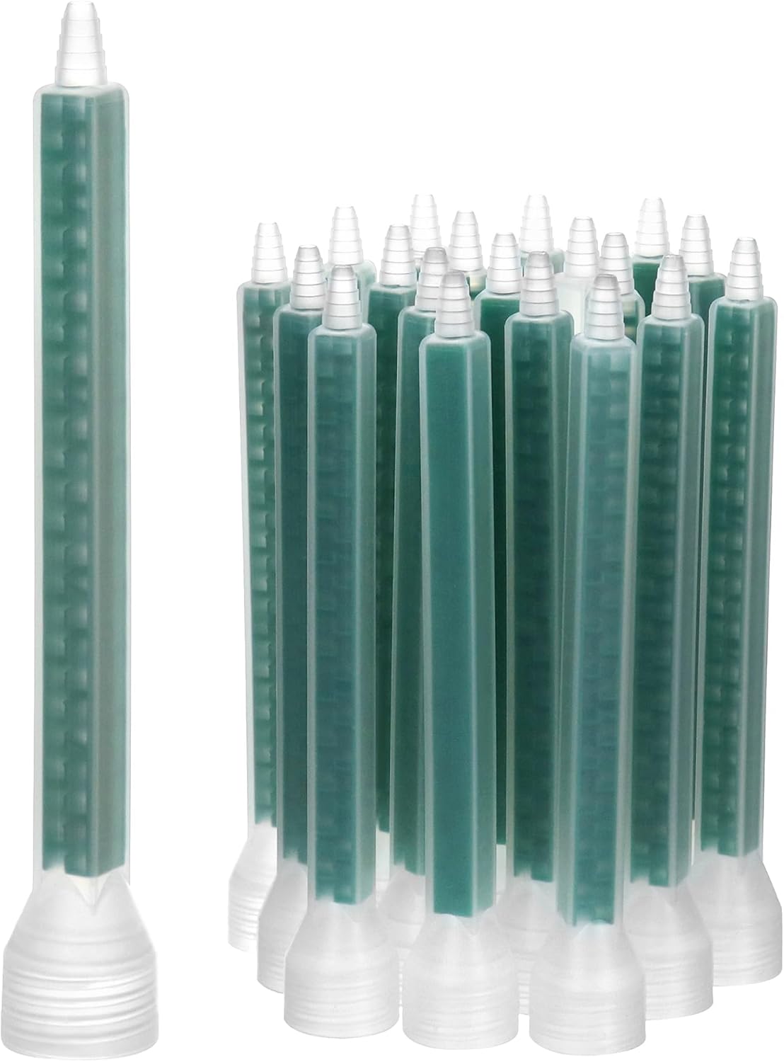 QWORK Epoxy Mixing Nozzle Tip Pack of 20 1