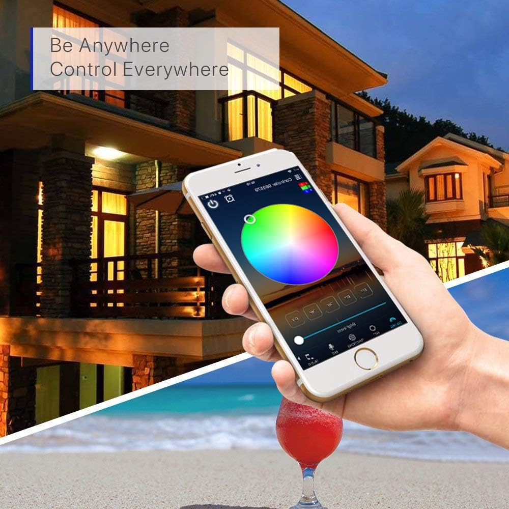 Sumaote 6pcs LED Deck Light Kit with WiFi Smart Control