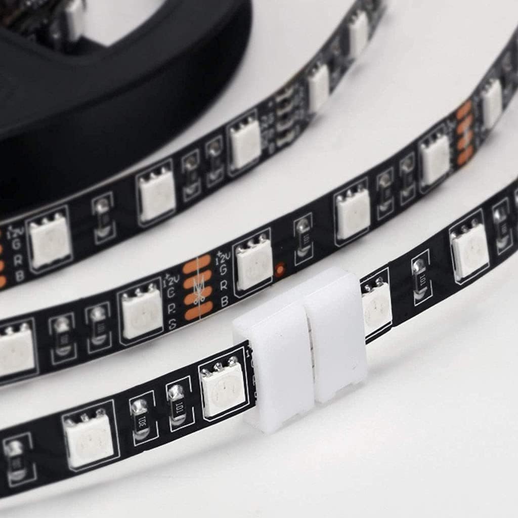 JJLFresheners 10 Pcs 4 Pin LED Strip Connectors for Track Lighting