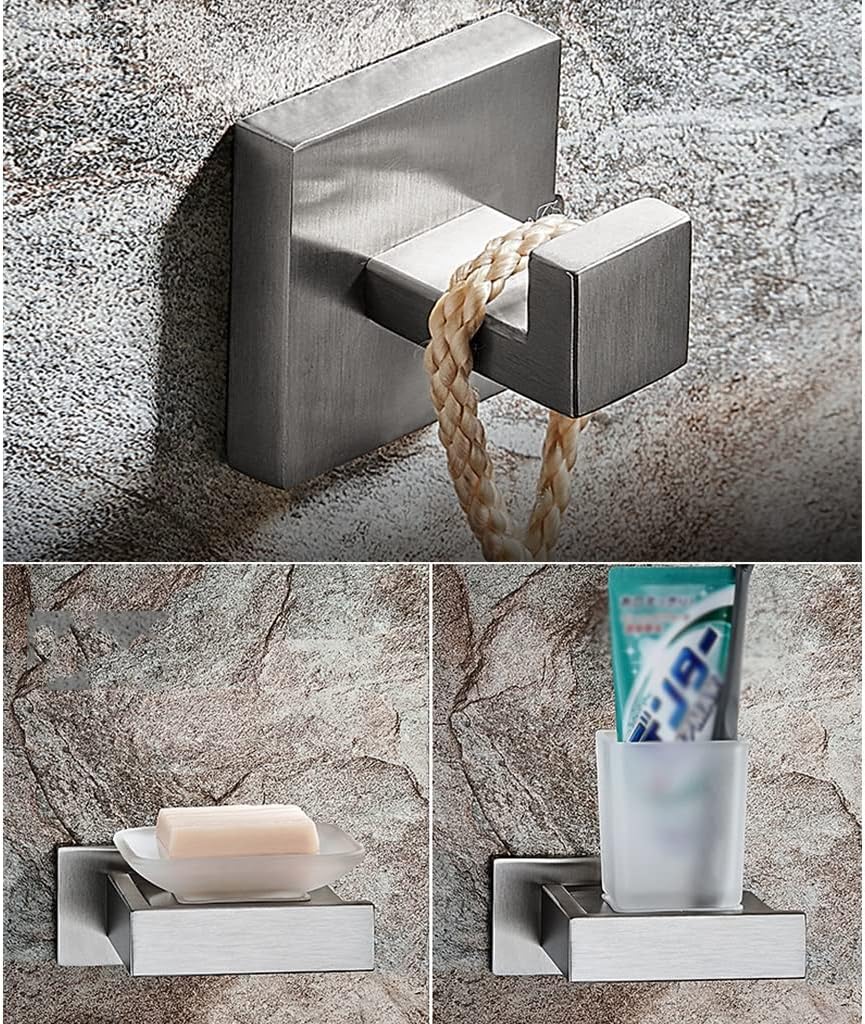 Modern Stainless Steel Bathroom Hardware Set