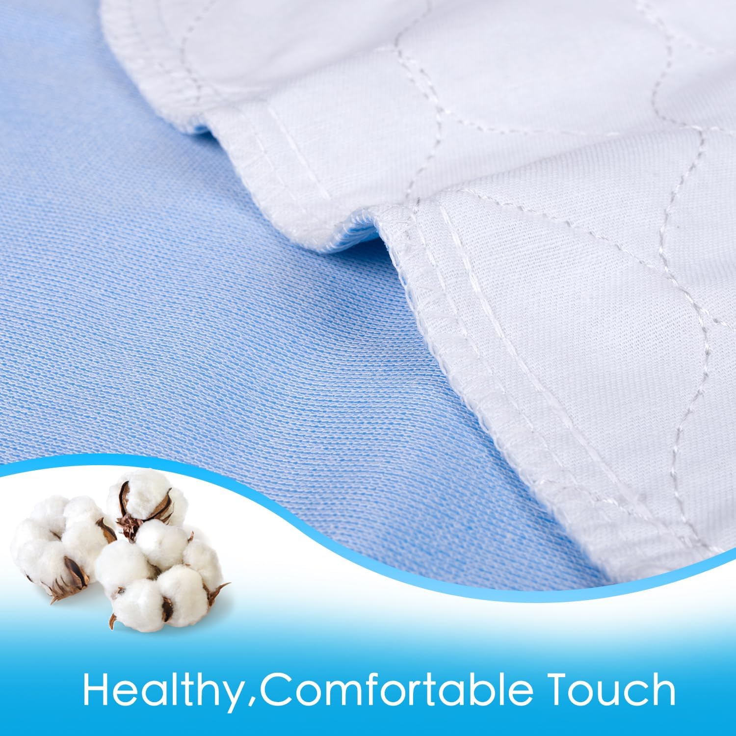 Brosive Washable Bed Pads 72x36 for Adults Kids Dogs