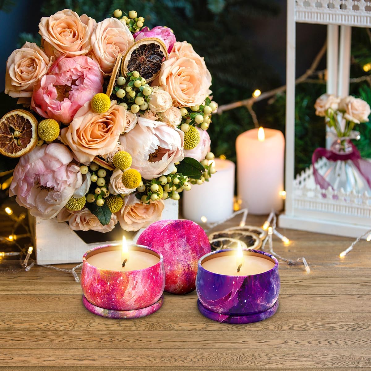 Starry Sky Scented Candle Set 3 Pack
