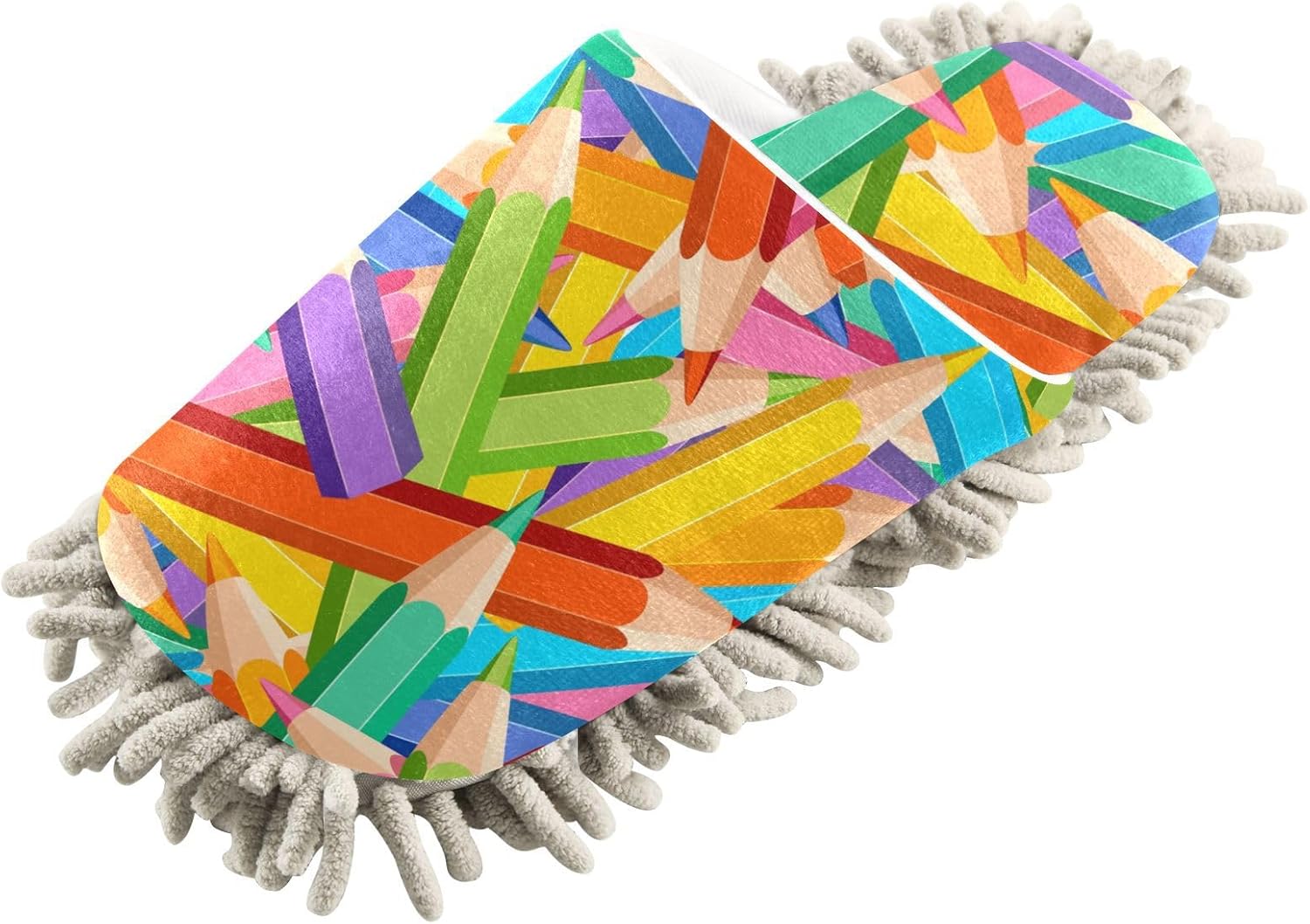 Sinestour Mop Slippers for Floor Cleaning Washable and Comfortable