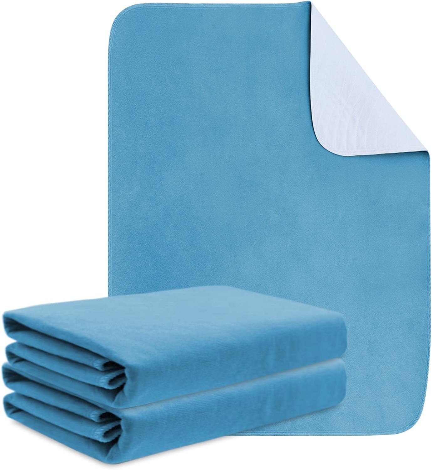 BoxLuote Washable Underpads Reusable for Kids Adults and Pets