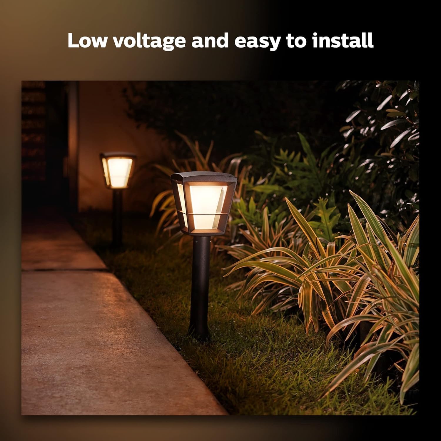 Philips Hue Econic Outdoor Pathway Light - 1 Pack