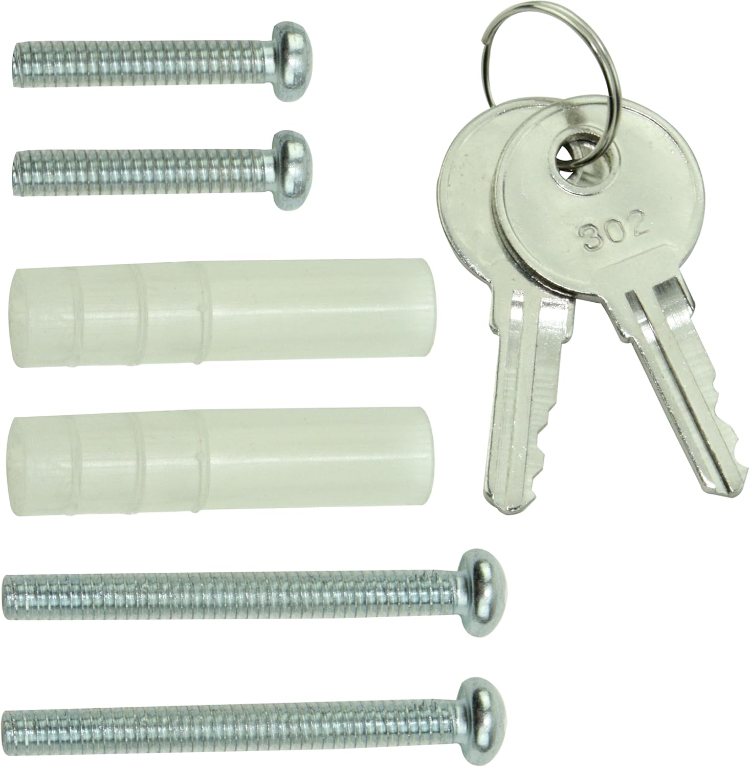 Garage Door L Handle Keyed with 2 Keys
