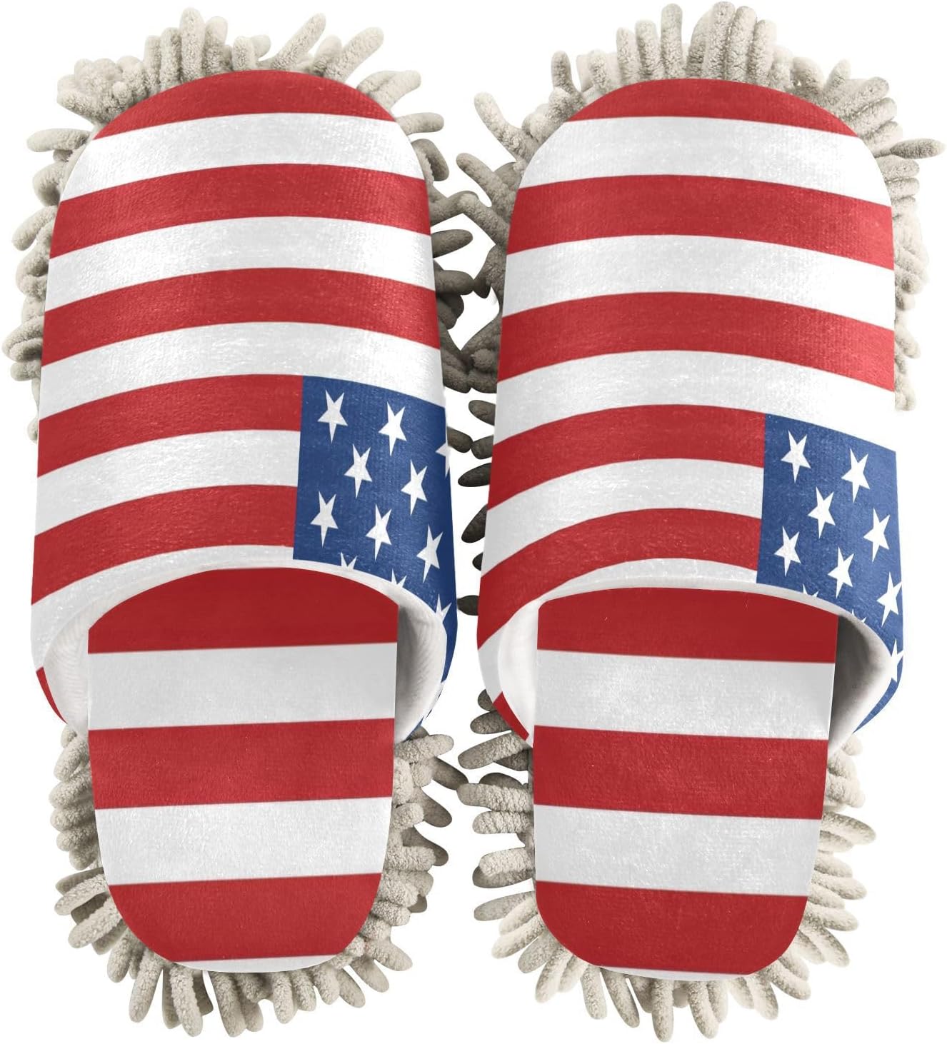 Zhirexin Microfiber Mopping Slippers for House Floor Cleaning