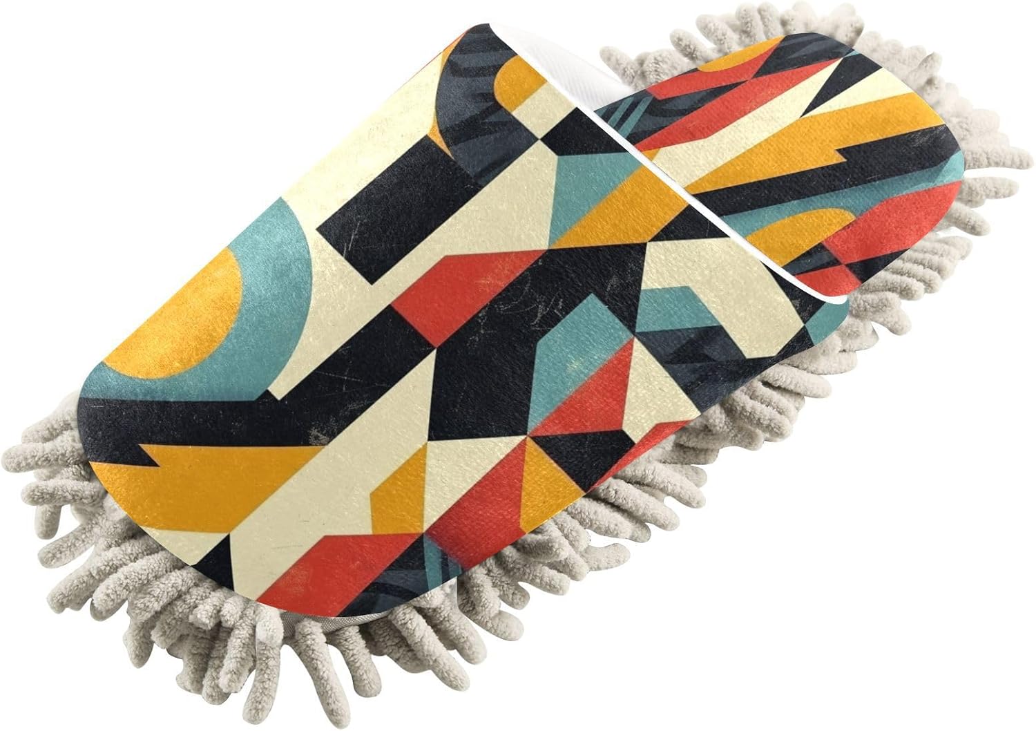 Zhirexin Colorful Lattice Kitchen Cleaning Slippers 1