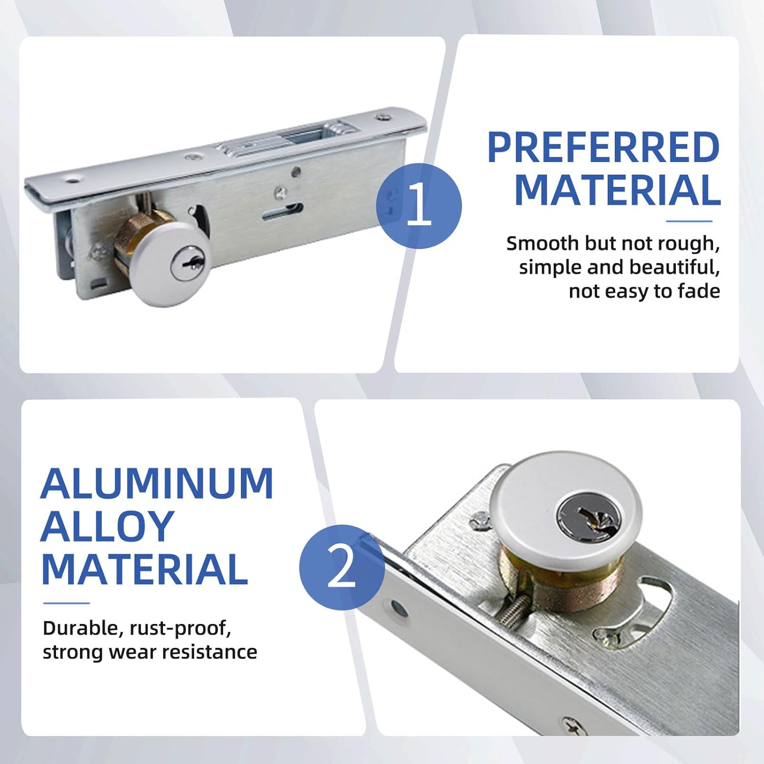 TTSITG Storefront Mortise Hook Deadbolt Lock