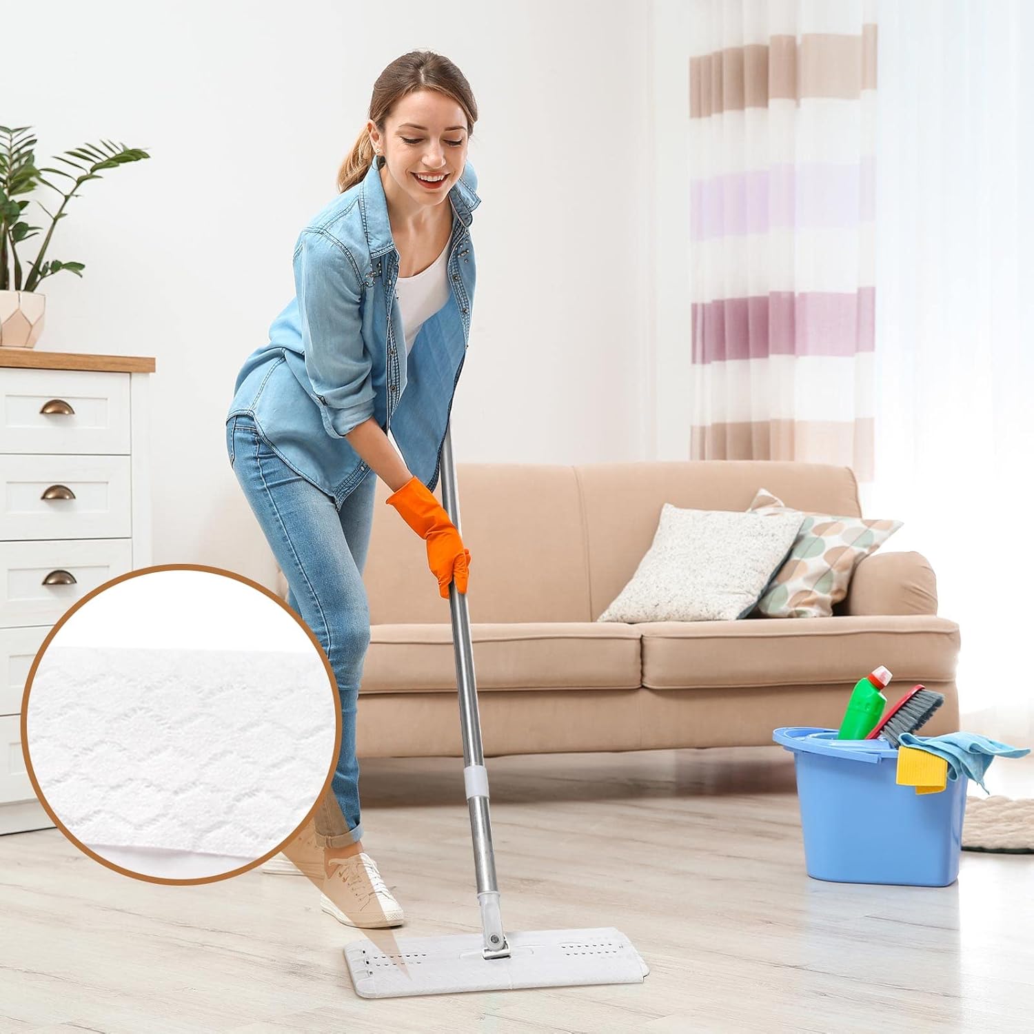 Hoolerry 900 Count Dry Mop Refills