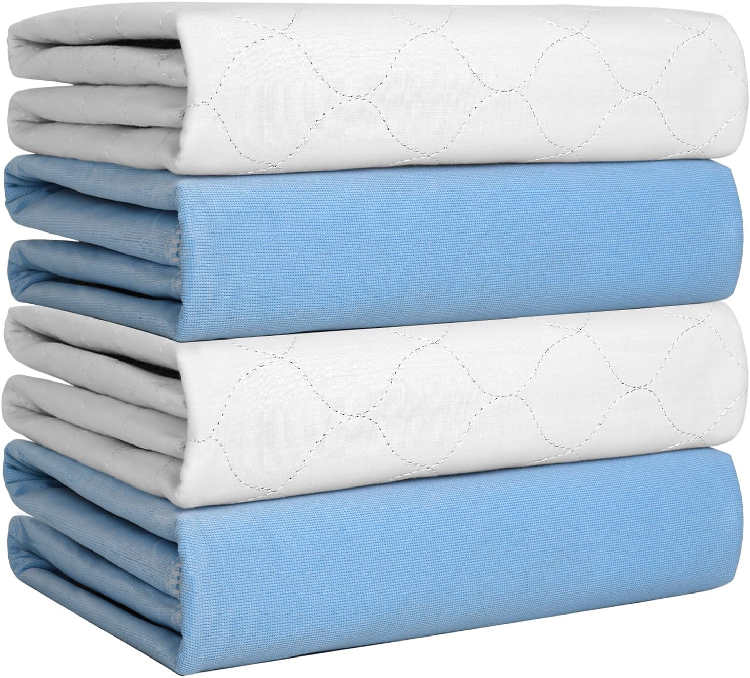 Conkote Heavy Absorbency Bed Pad 4 Pack Waterproof Reusable Incontinence Underpads