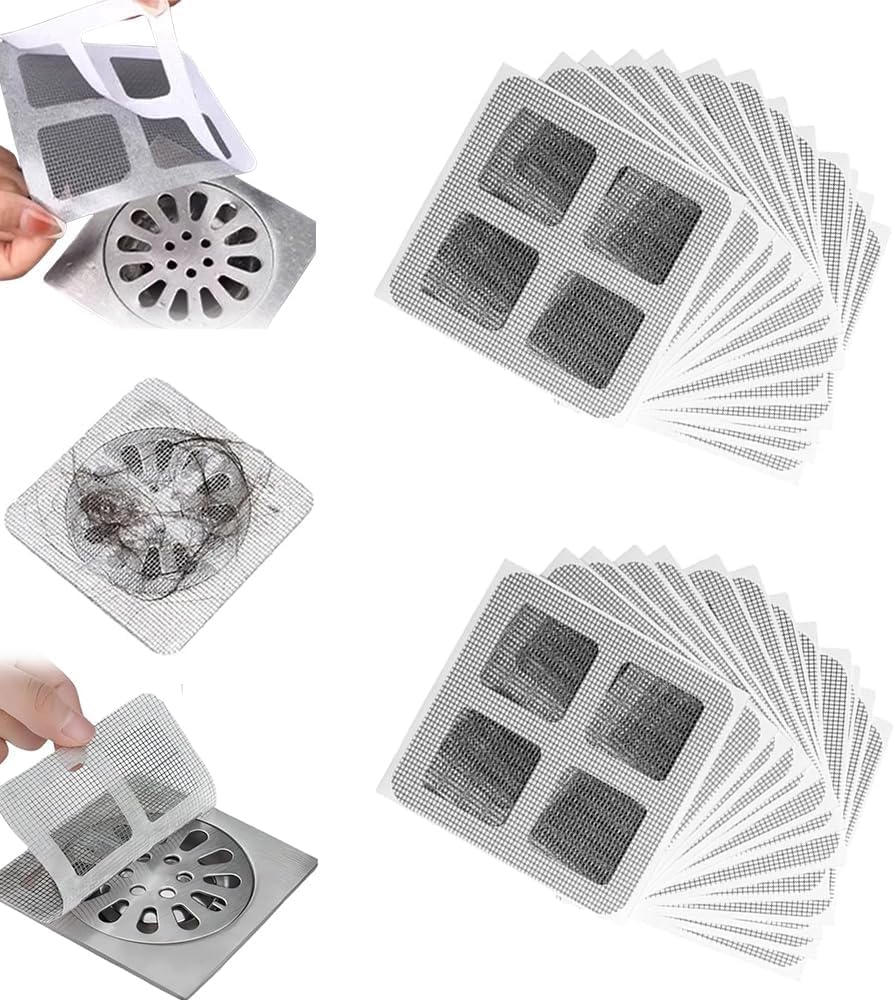 DONGLING Disposable Drain Covers for Hair Catcher