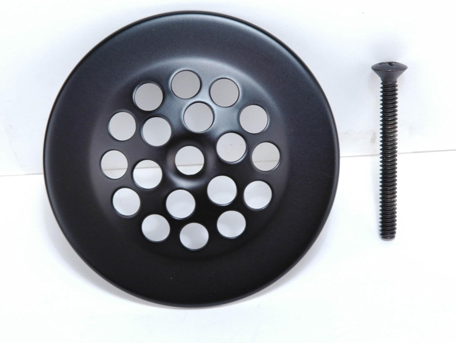 Plumb USA Tub Drain Strainer with Screw Oil Rubbed Bronze 2-78 Inch