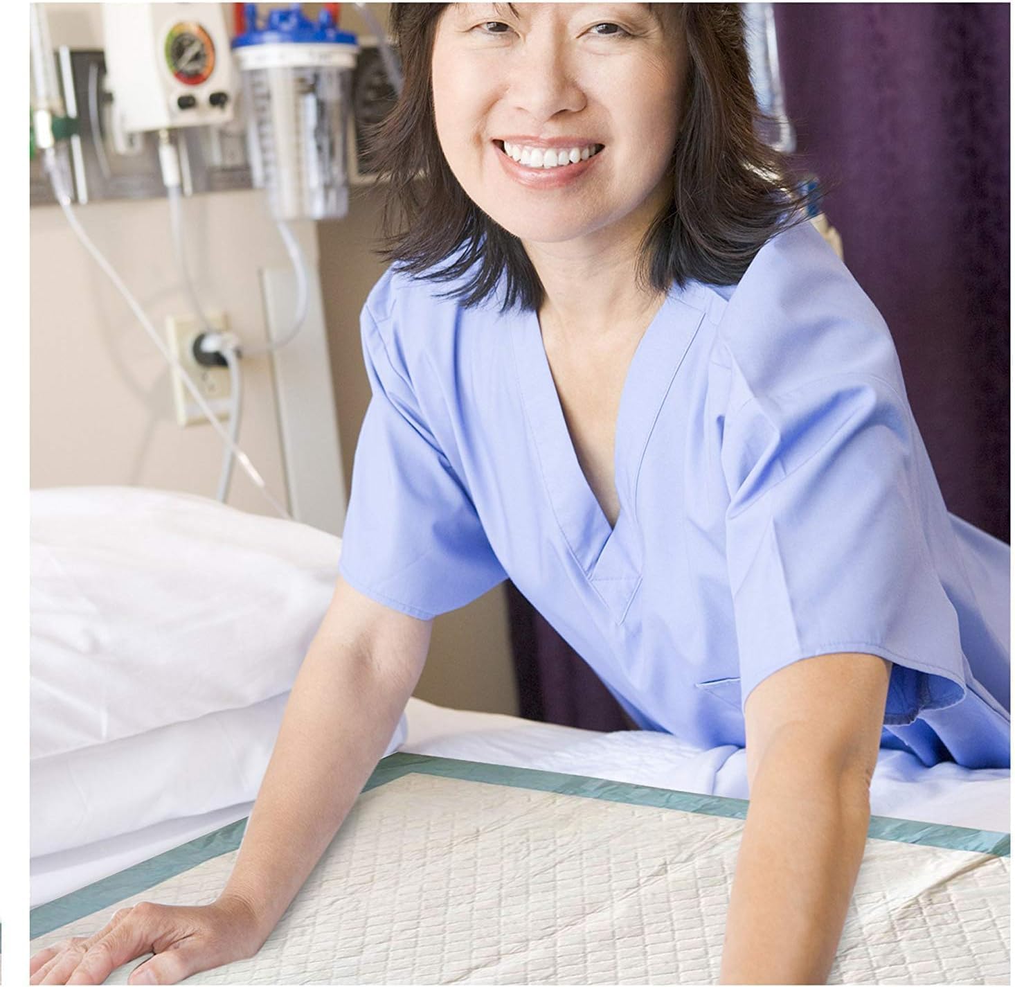 Medokare Bed Pads - 20pcs 90x90cm Disposable Incontinence Underpads 1