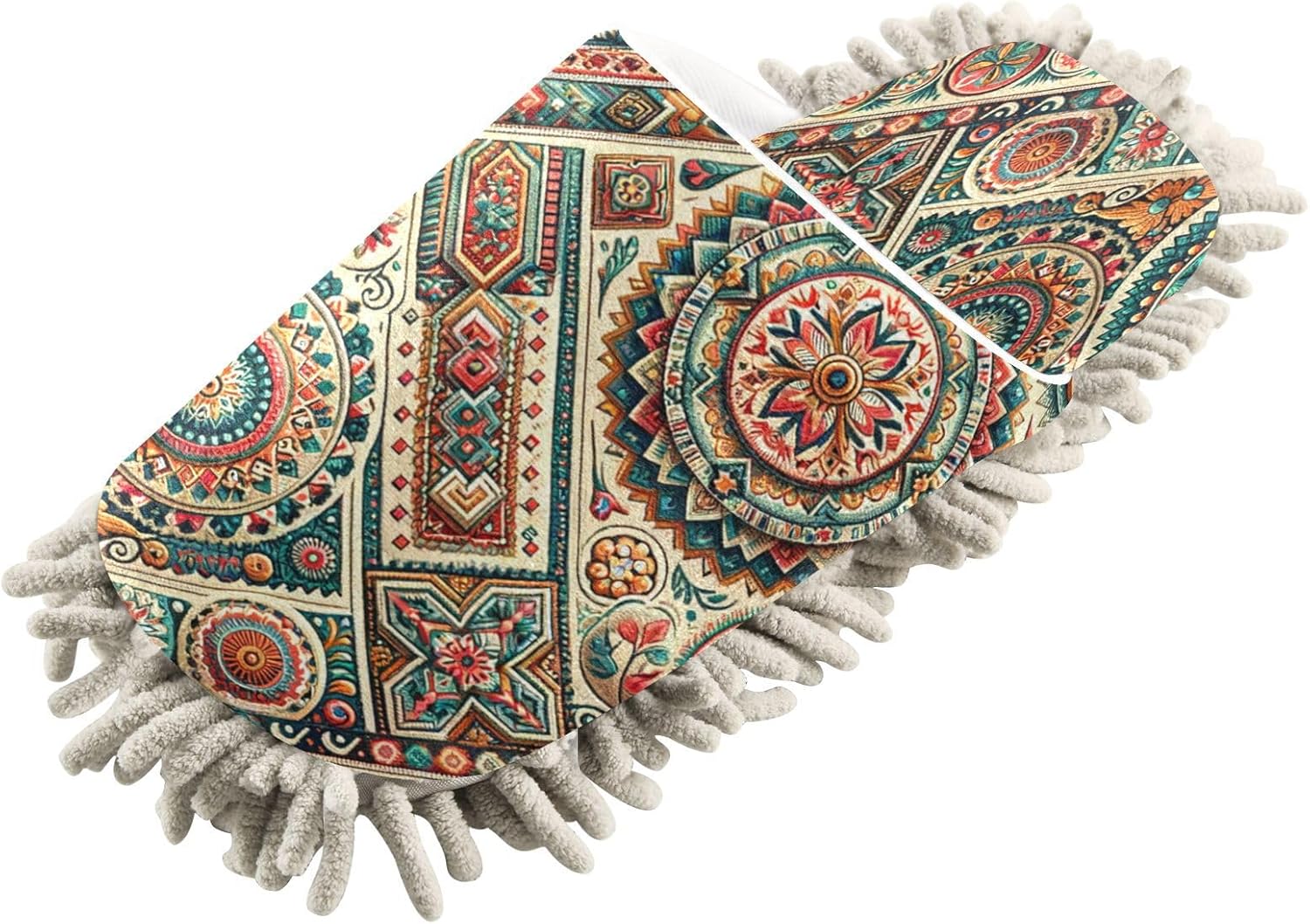 Zhirexin Mandala Pattern Mopping Slippers