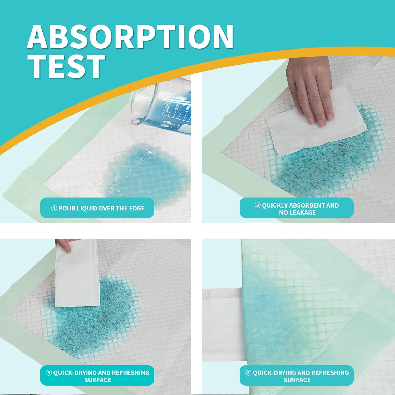 MILDPLUS Extra Large Disposable Bed Pads 40X36