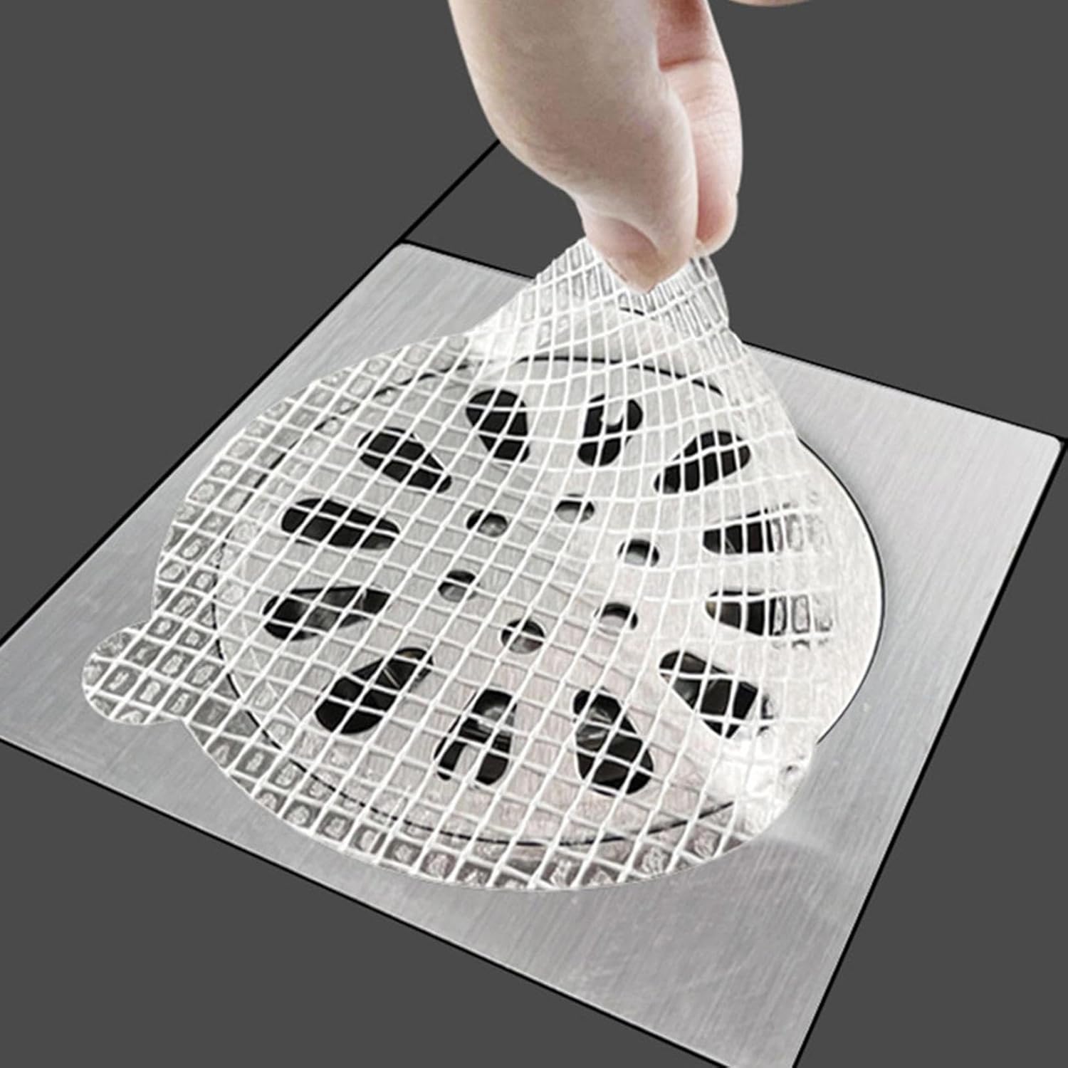 10pcs Waterproof Hair Catcher for Shower and Bathtub