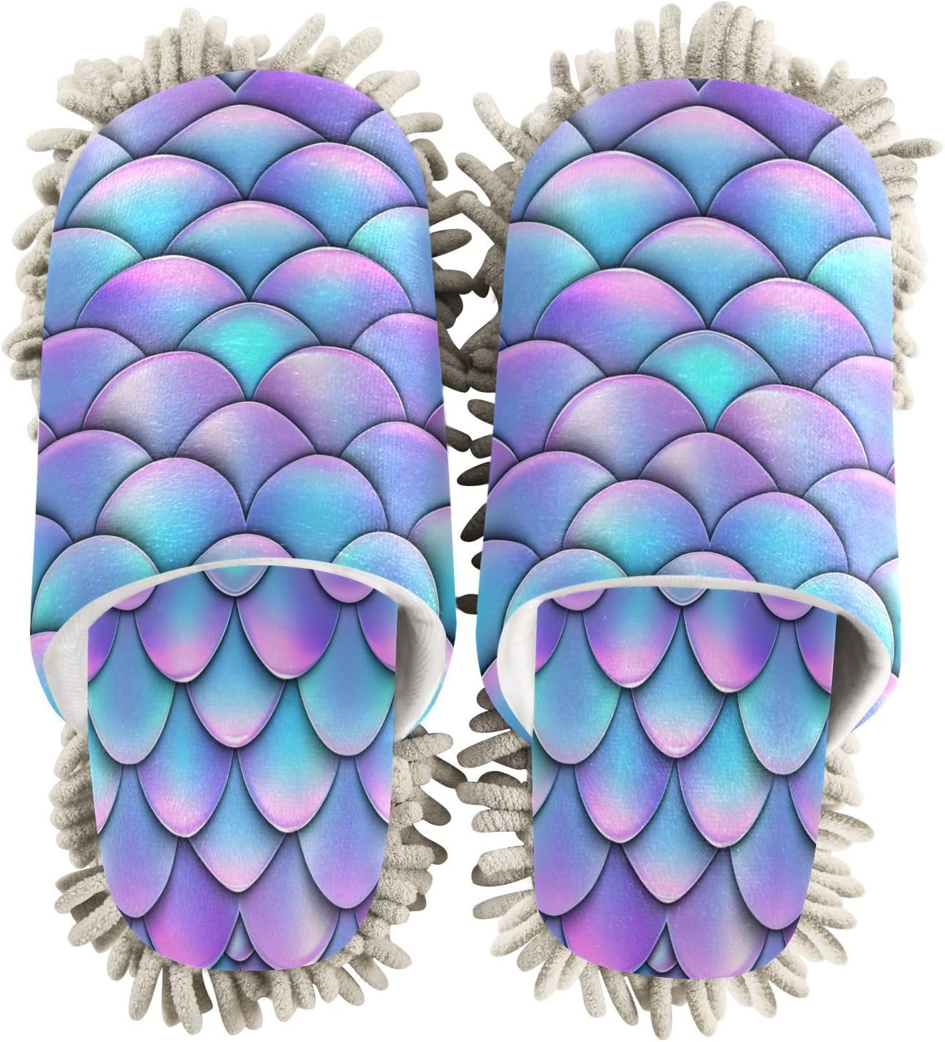 Zhirexin Colorful Scales Cleaning Slippers 1