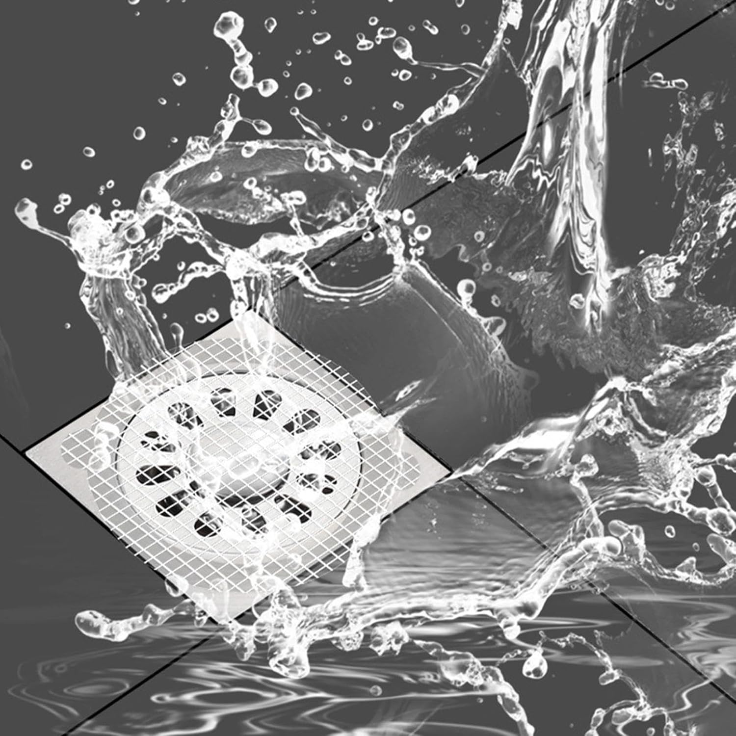 10pcs Waterproof Hair Catcher for Shower and Bathtub