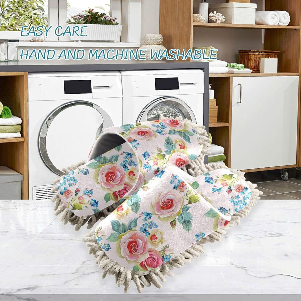 DOMIKING Mop House Slippers for Floor Cleaning 1