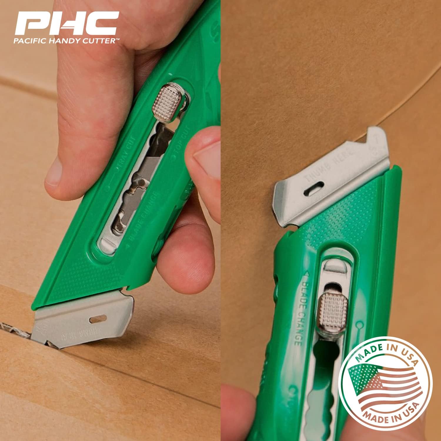 Pacific Handy Cutter S4R Safety Cutter with Steel Guard