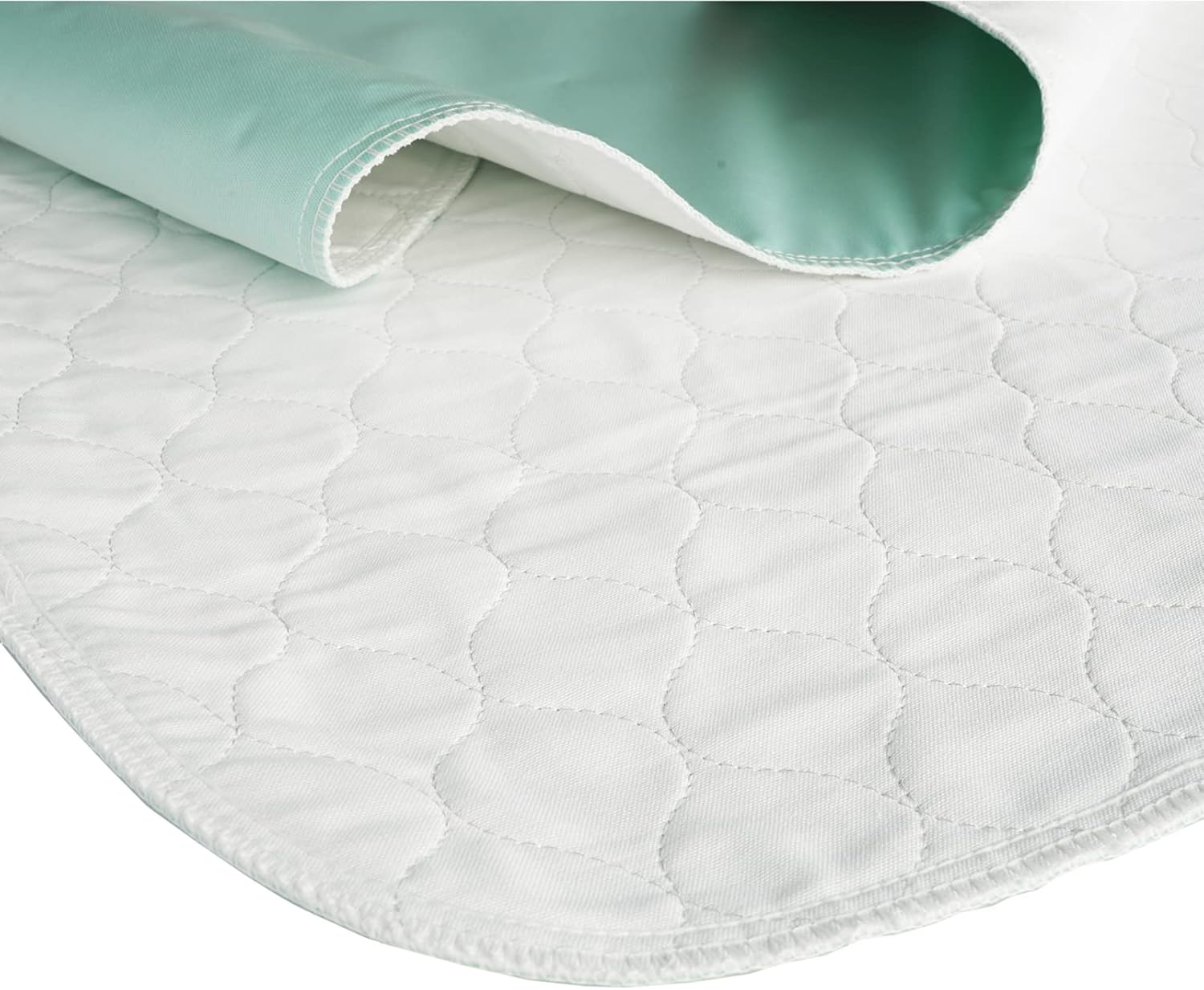 Careboree Reusable Cotton Bed Pad 34X52 2-Pack Underpad for Mattress